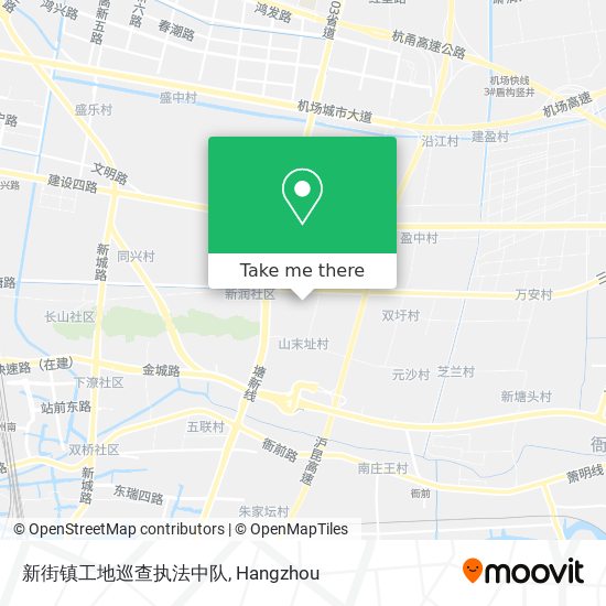 新街镇工地巡查执法中队 map