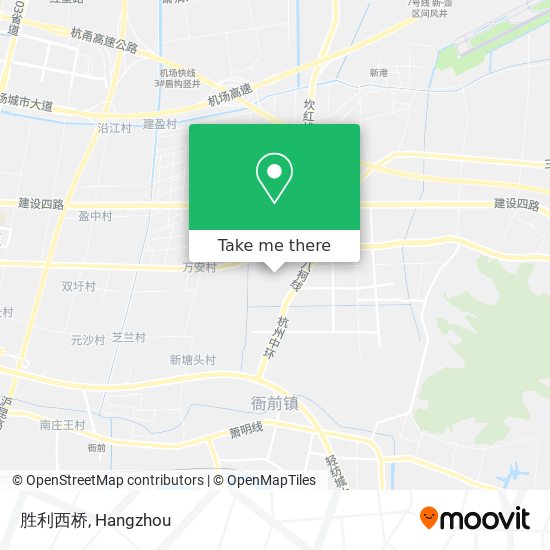 胜利西桥 map