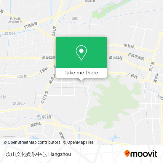 坎山文化娱乐中心 map