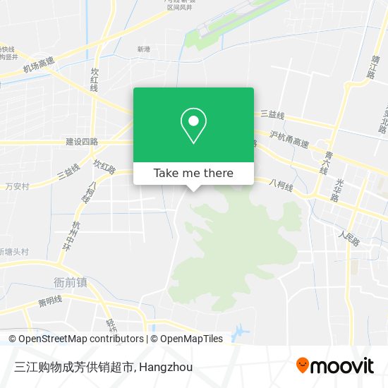 三江购物成芳供销超市 map