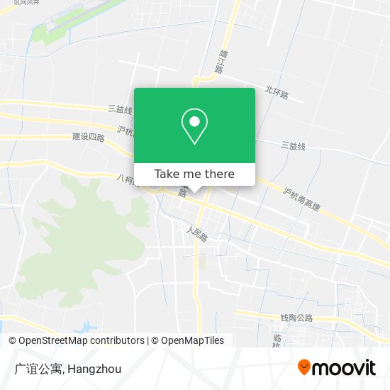 广谊公寓 map