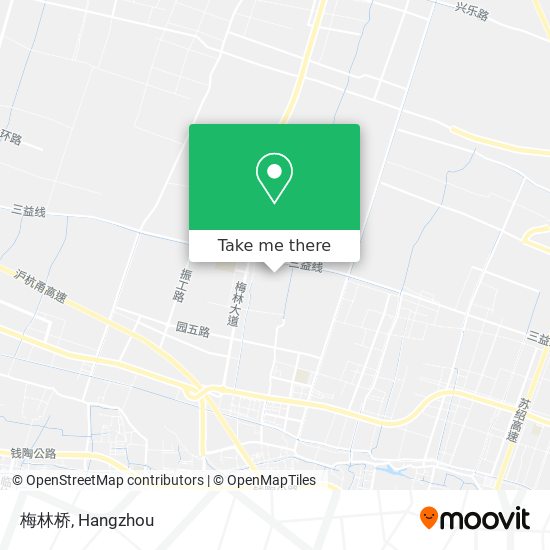 梅林桥 map