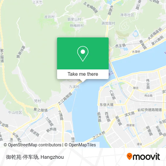 御乾苑-停车场 map