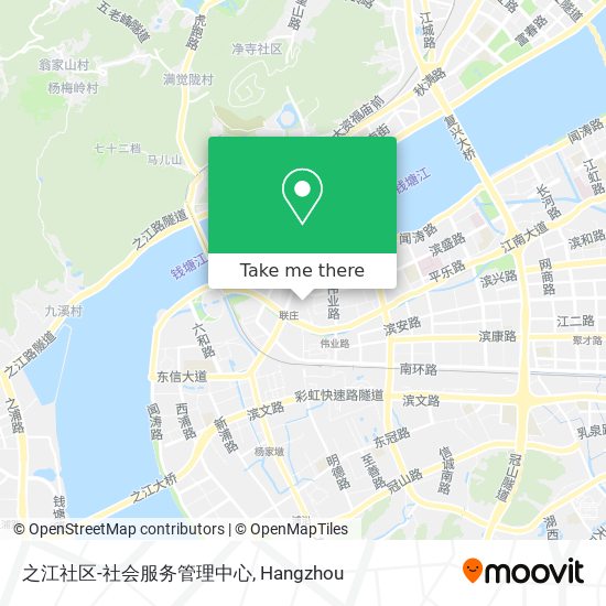 之江社区-社会服务管理中心 map