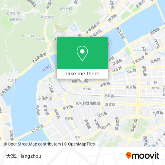 天寓 map
