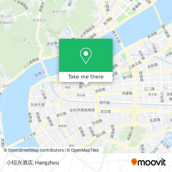 小绍兴酒店 map