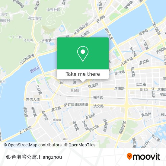 银色港湾公寓 map