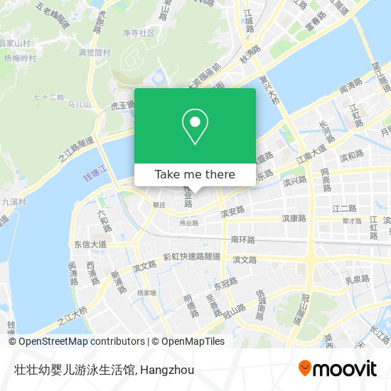 壮壮幼婴儿游泳生活馆 map
