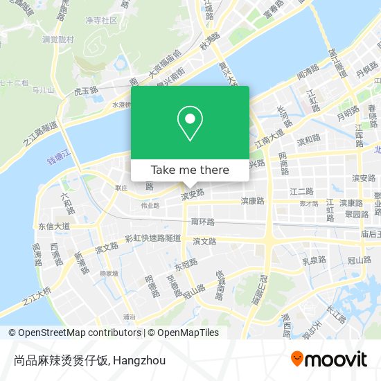 尚品麻辣烫煲仔饭 map