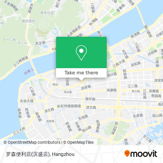 罗森便利店(滨盛店) map