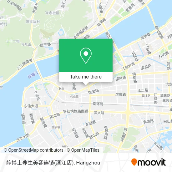 静博士养生美容连锁(滨江店) map
