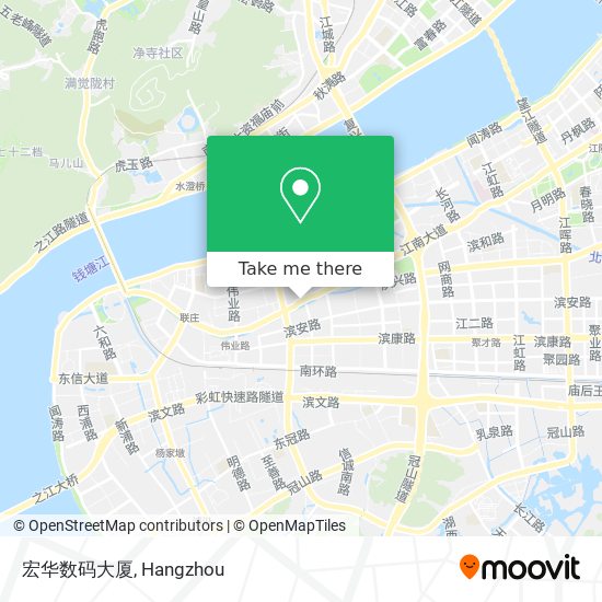 宏华数码大厦 map