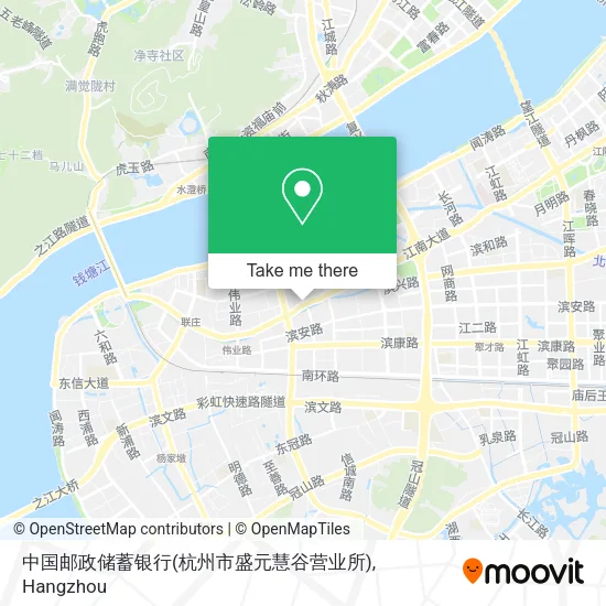 中国邮政储蓄银行(杭州市盛元慧谷营业所) map