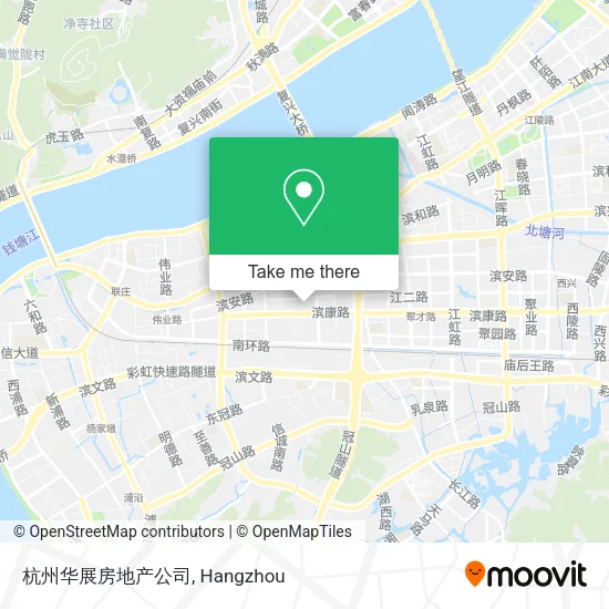 杭州华展房地产公司 map