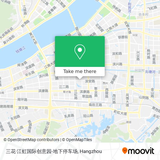 三花·江虹国际创意园-地下停车场 map
