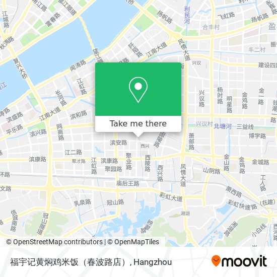 福宇记黄焖鸡米饭（春波路店） map