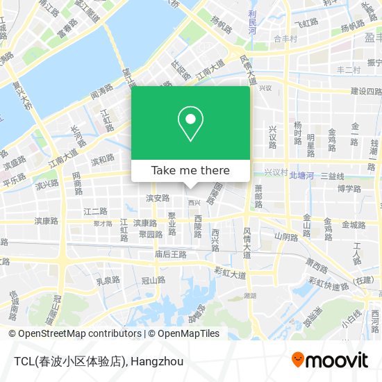 TCL(春波小区体验店) map