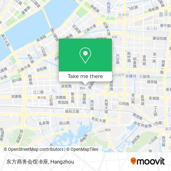 东方商务会馆-B座 map