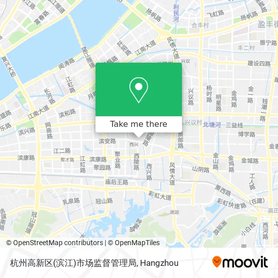 杭州高新区(滨江)市场监督管理局 map