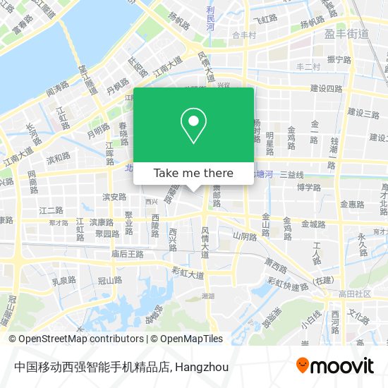 中国移动西强智能手机精品店 map