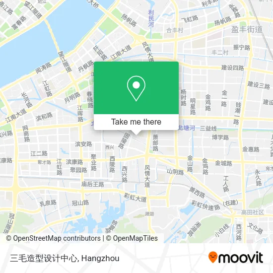 三毛造型设计中心 map