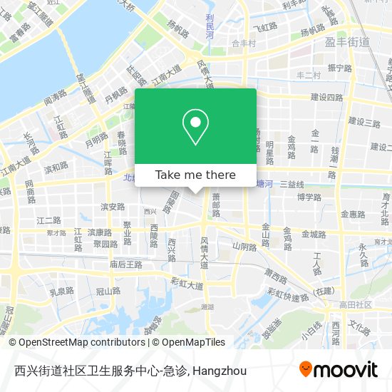西兴街道社区卫生服务中心-急诊 map