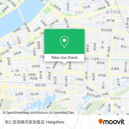 东仁堂连锁天医加盟店 map