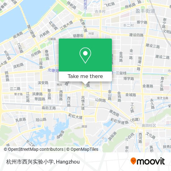 杭州市西兴实验小学 map