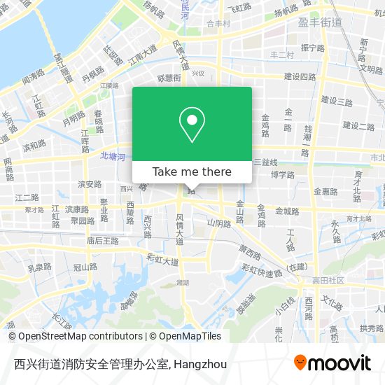 西兴街道消防安全管理办公室 map