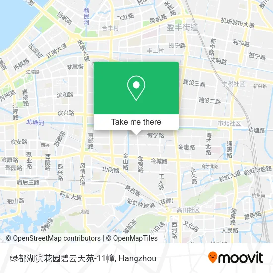 绿都湖滨花园碧云天苑-11幢 map