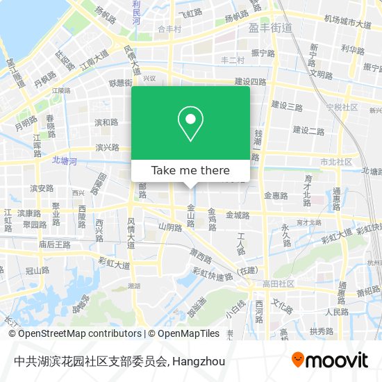 中共湖滨花园社区支部委员会 map
