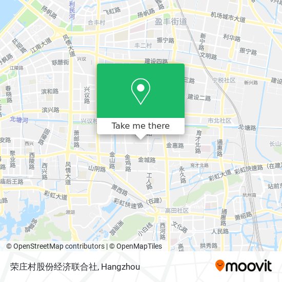 荣庄村股份经济联合社 map