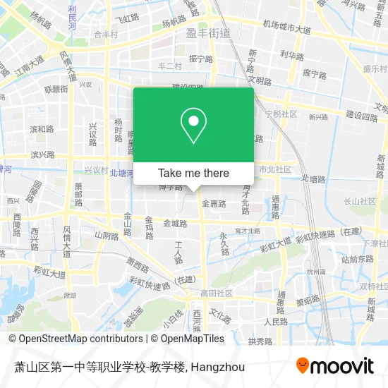 萧山区第一中等职业学校-教学楼 map