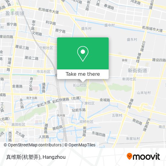 真维斯(杭塑弄) map