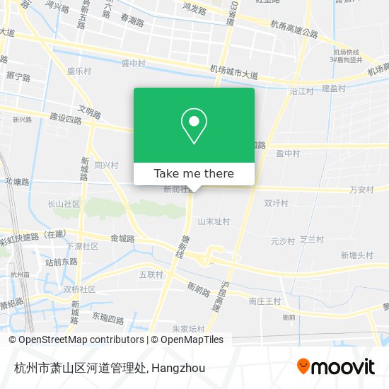 杭州市萧山区河道管理处 map