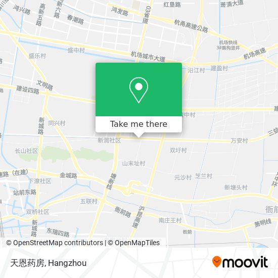 天恩药房 map