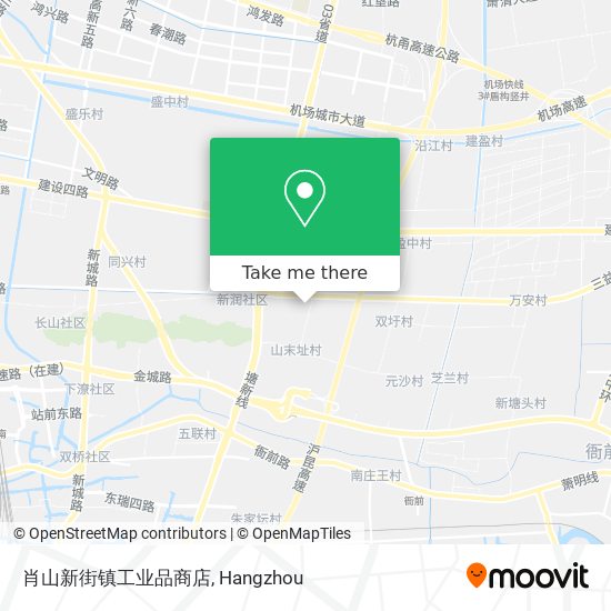 肖山新街镇工业品商店 map
