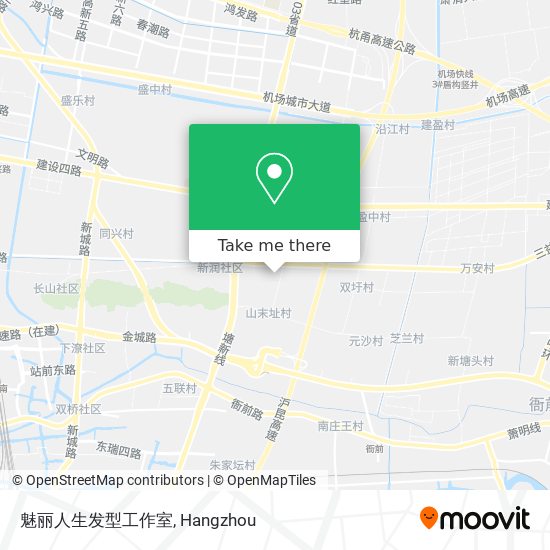 魅丽人生发型工作室 map