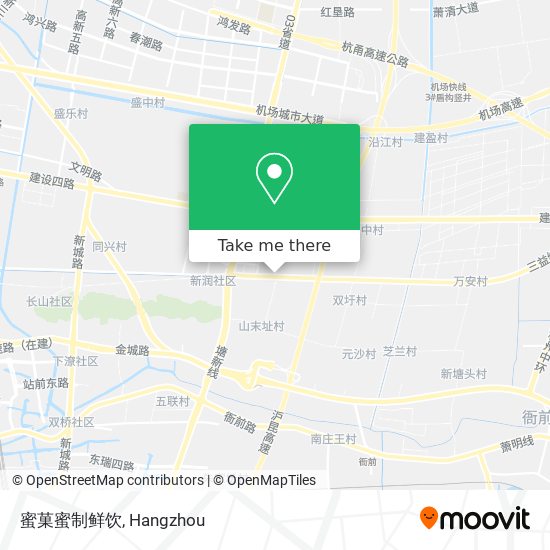 蜜菓蜜制鲜饮 map