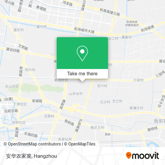 安华农家菜 map