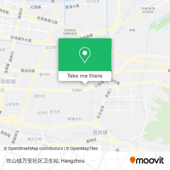坎山镇万安社区卫生站 map
