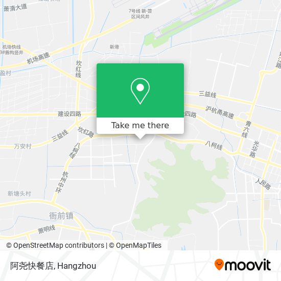 阿尧快餐店 map