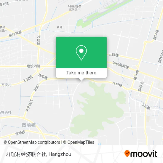 群谊村经济联合社 map