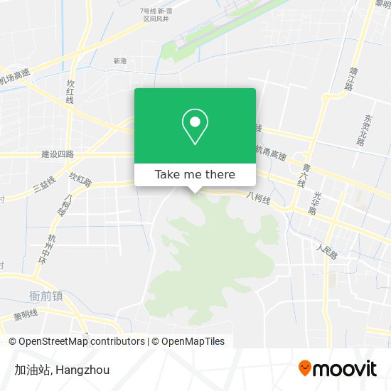 加油站 map
