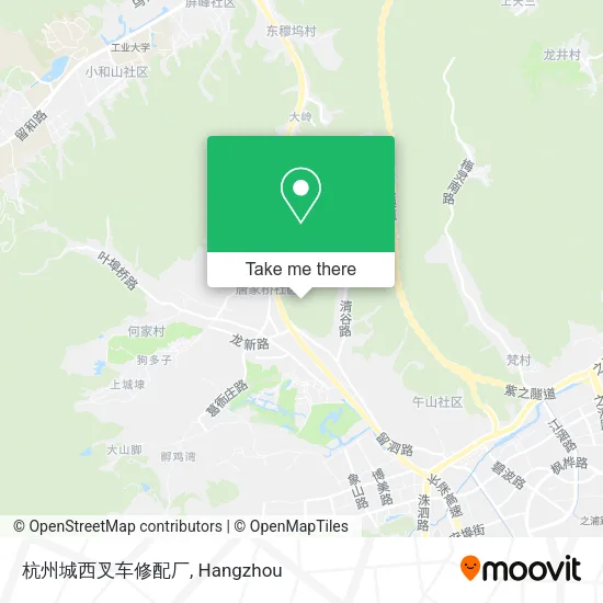 杭州城西叉车修配厂 map
