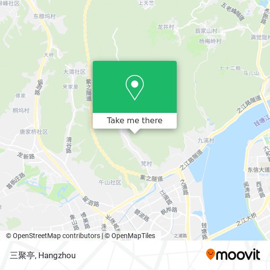 三聚亭 map
