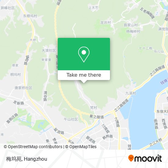 梅坞苑 map