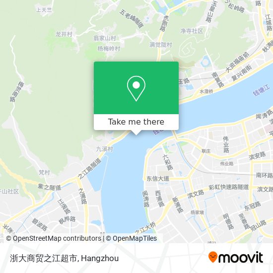 浙大商贸之江超市 map