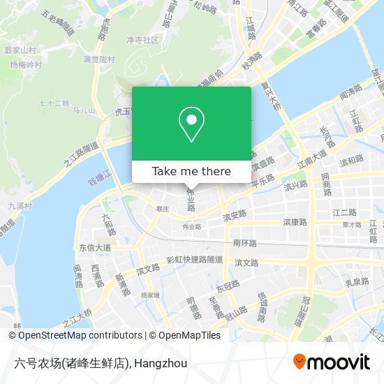 六号农场(诸峰生鲜店) map