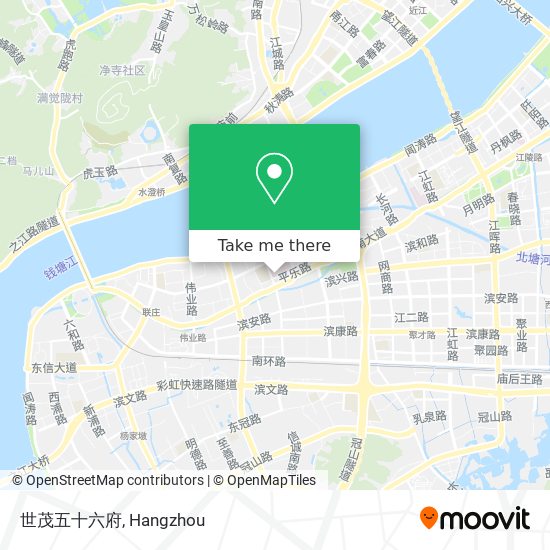 世茂五十六府 map